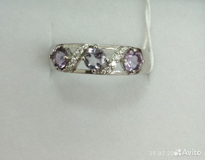 Кольцо серебро (арт 100703) Л101Б