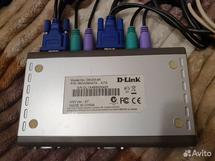 KVM переключатель D-Link dkvm-4K