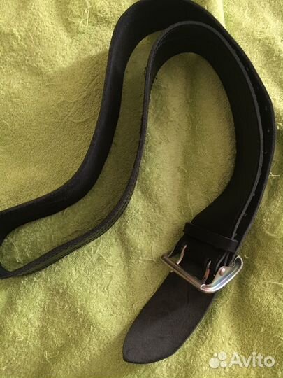 Мужской кожаный ремень