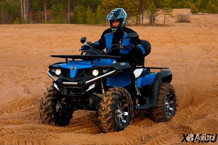 Квадроцикл cfmoto(кфмото) cforce 500HO(синий)