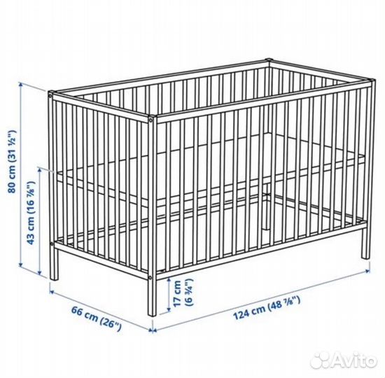 Кровать детская sniglar IKEA