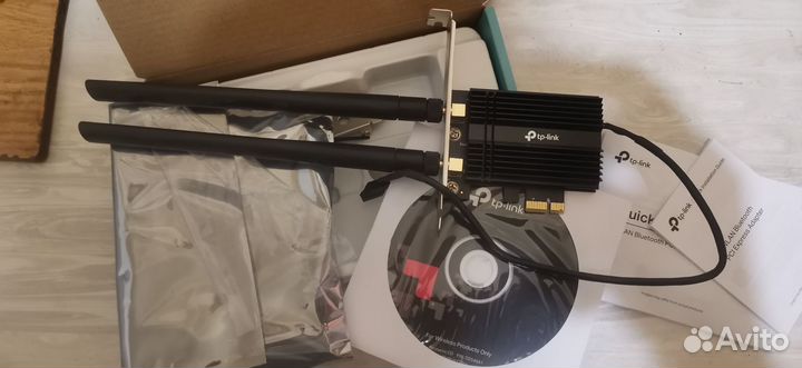 Сетевой адаптер Wi-Fi + Bluetooth TP-link Archer