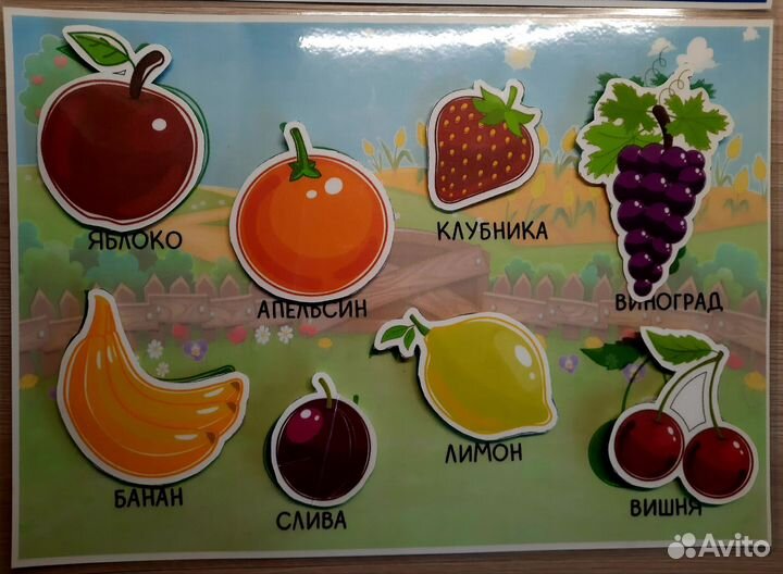 Развивающие игры на липучках