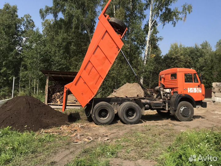 Чернозем, перегной доставим за 2 часа