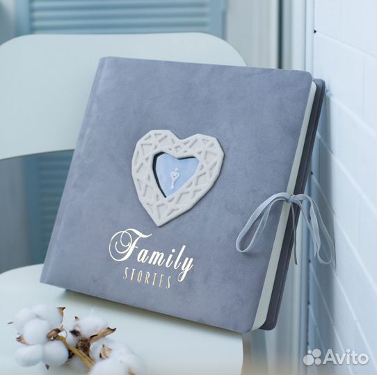 Семейный фотоальбом ручной работы