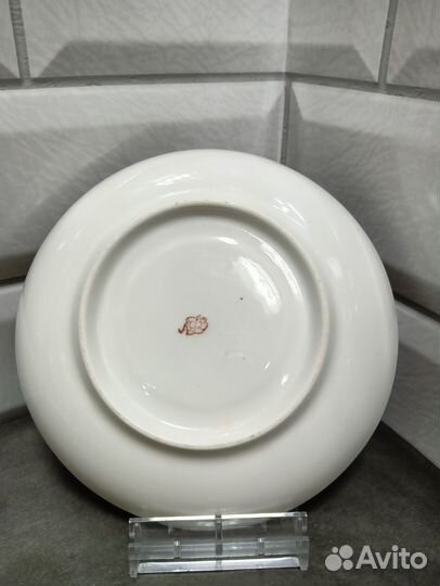 Блюдце кобальт лфз СССР