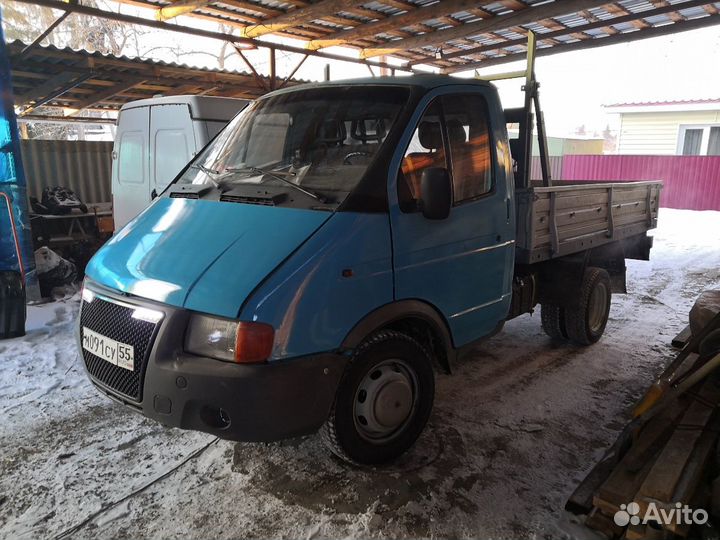 Газель открытая бортовая самосвал