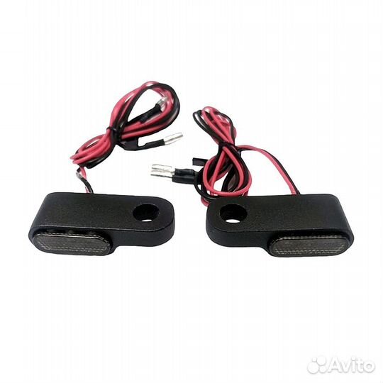 Поворотники на вилку 45 70 мм LED на мотоцикл мото