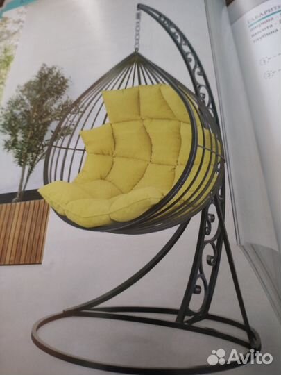 Садовые качели кокон