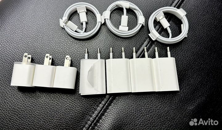 Оригинальная зарядка на iPhone с комплекта