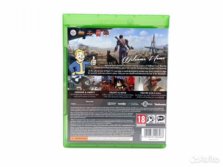 Fallout 4 + код на фаллаут 3 (Xbox One/Series) анг