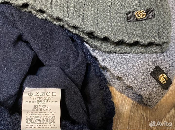 Фирменная шапка Gucci.модель унисекс