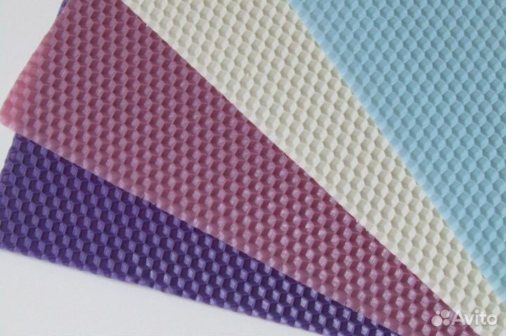 Вощина медовая (цветная)