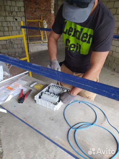 Электрик/электро монтаж/подключение/проводка