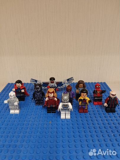 Lego минифигурки Marvel