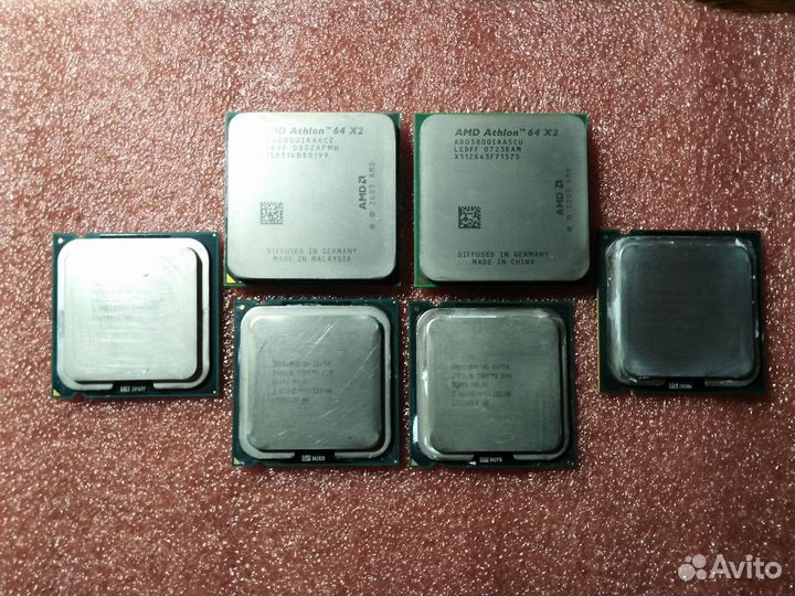Процессоры AMD, intel