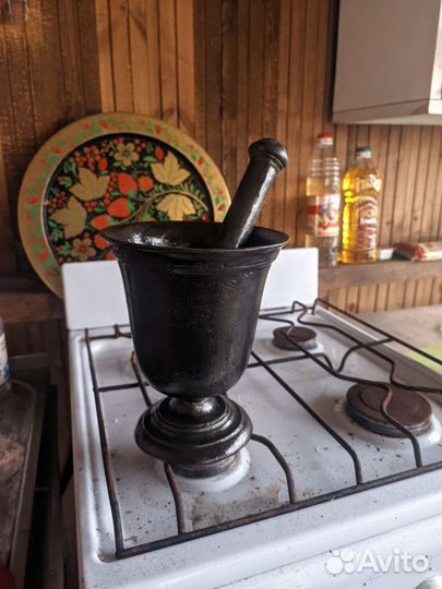 Ступка с пестиком реставрирована