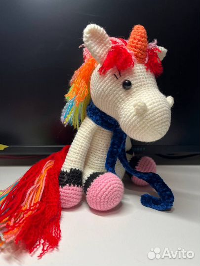 Вязаные игрушки ручной работы