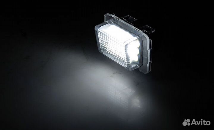 LED Подсветка номера Mercedes W204, W212 prme12