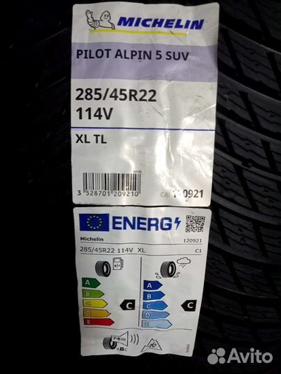 Michelin Pilot Alpin 5 SUV 285/45 R22 114V