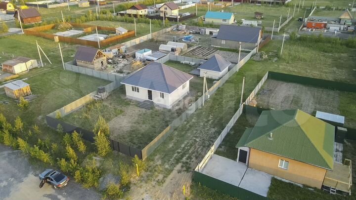 Дом 69,7 м² на участке 8 сот.