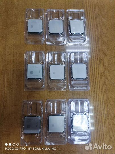 Горсть процессоров Socket AM2+ / AM3
