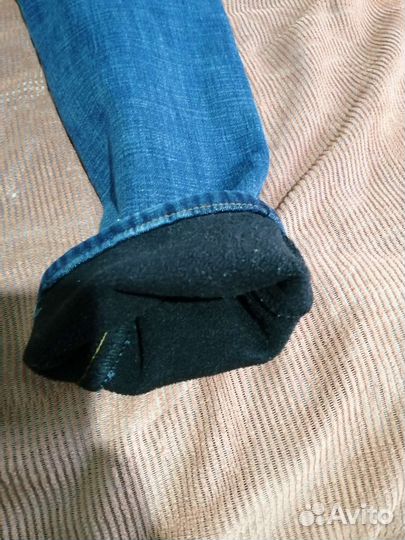 Джинсы тёплые