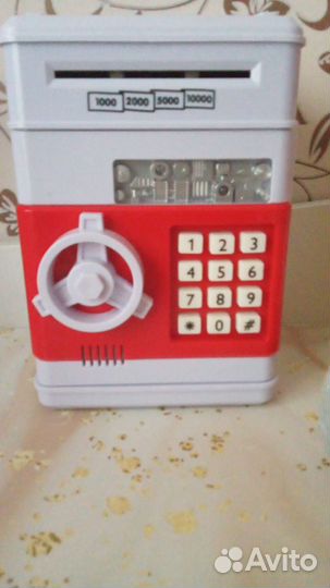 Детский сейф копилка