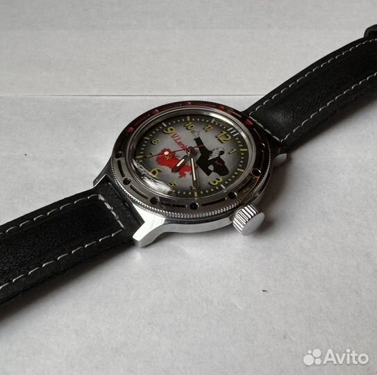 Часы Командирские с Лениным, автородзавод, СССР