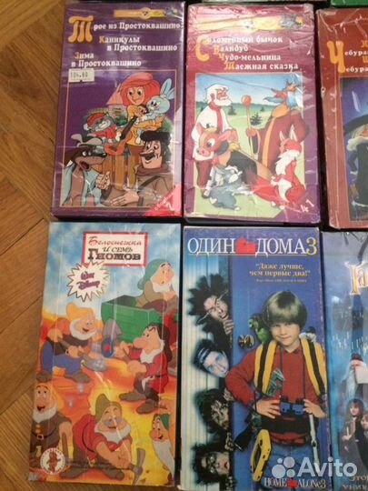 Видеокассеты видеофильмы детские.Английский для ма