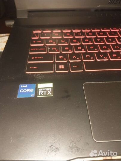 Игровой ноутбук msi katana