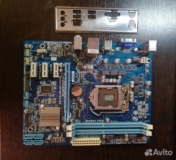 Материнская плата 1155