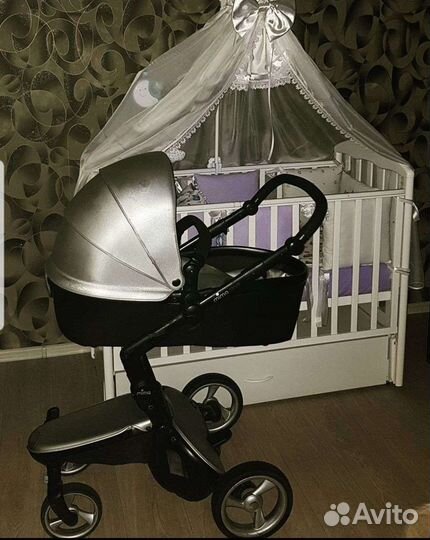 Детская кроватка укомплектованная