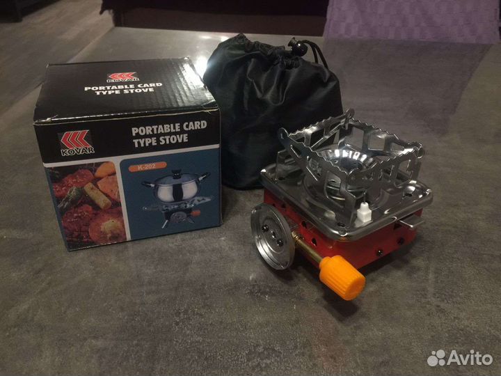 Плитка газовая туристическая