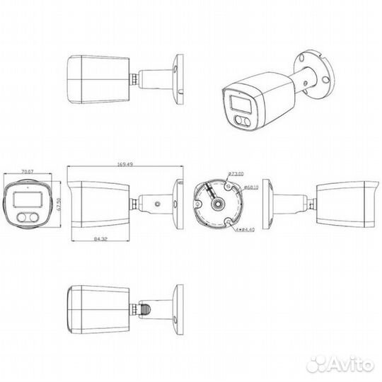 Amatek AC-IS202AE (2.8 )(7000588) ip-камера