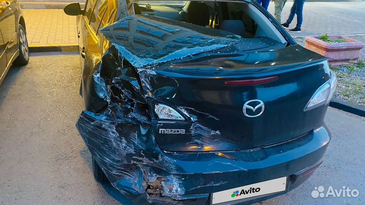 Mazda 3 1.6 AT, 2009, битый, 186 000 км