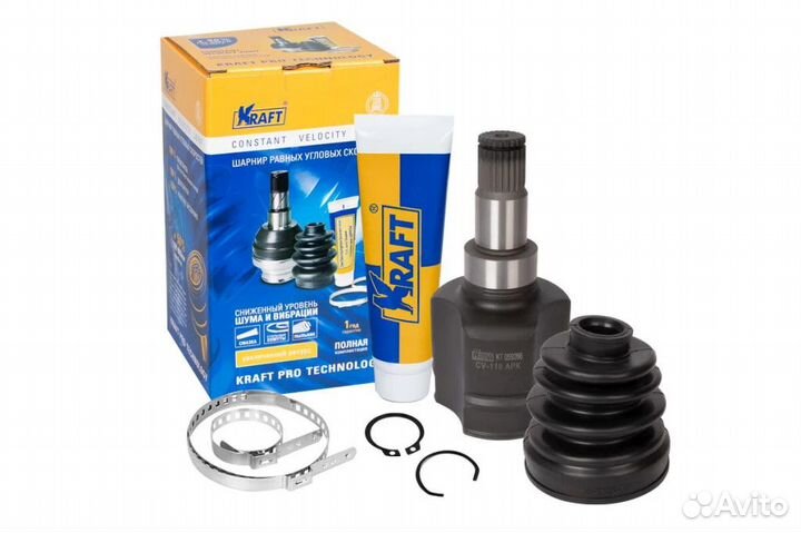 Шрус внутренний kraft KT 059266