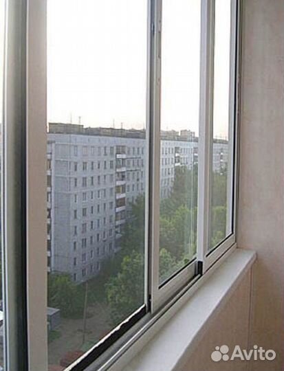 Алюминиевые окна рамы-купе