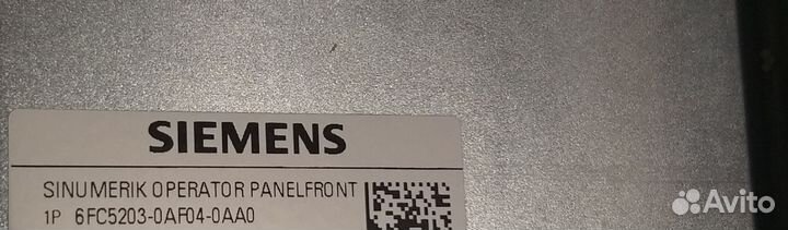 Панель оператора siemens 6FC5203-0AF04-0AA0