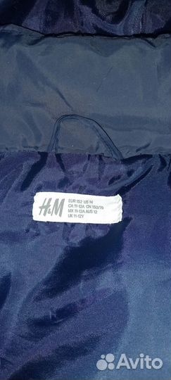 Куртка утепленная H&M для мальчика, 152