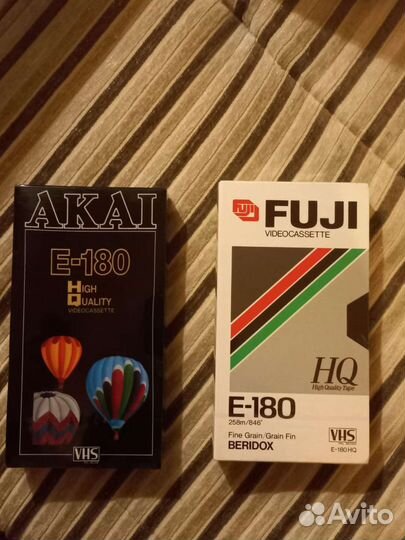 Видео кассеты новые Япония