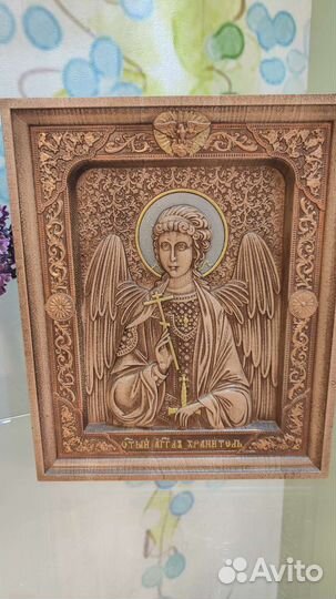 Икона резная 