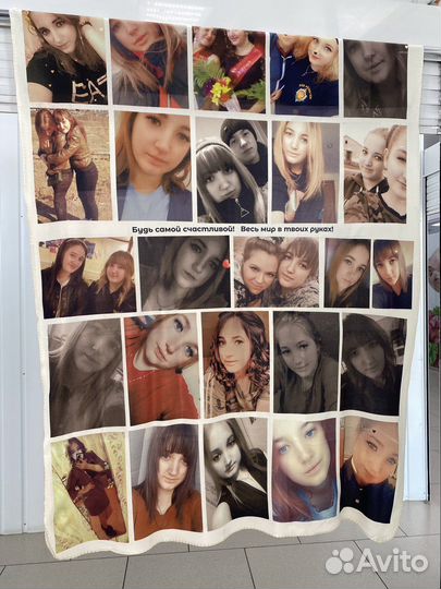 Покрывало с Вашими фото размер 120/160 см