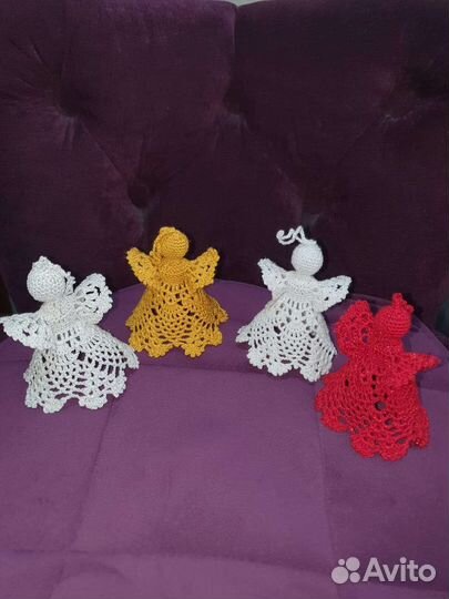 Ангелочки крючком