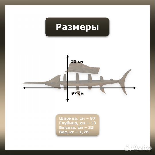 Полка интерьерная