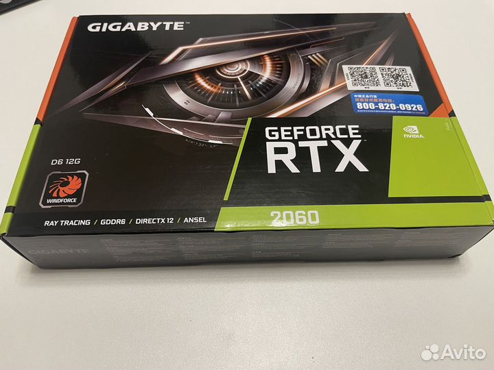 Видеокарта RTX 2060 12gb
