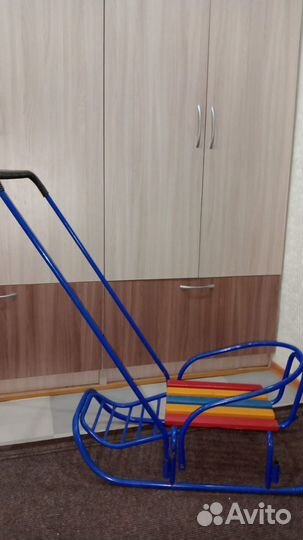 Детские санки, ледянка