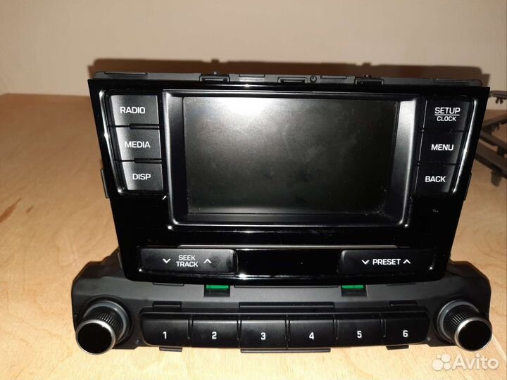 Штатная магнитола на hyundai solaris 2017
