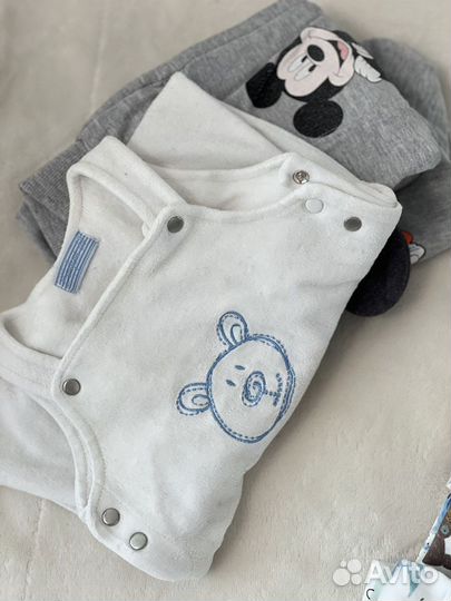 Одежда на мальчика 3-6 мес