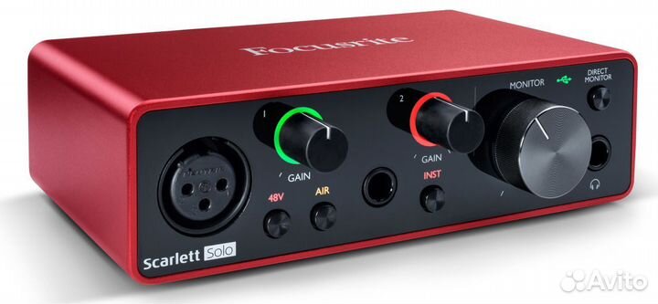 Focusrite scarlett solo 3rd gen